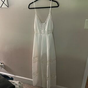 corset lace dress styles Lace-Panel Satin Corset Wedding Dress with Slit main image 0